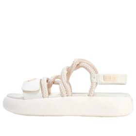 Sandales CHURRO « Blanc Rose »