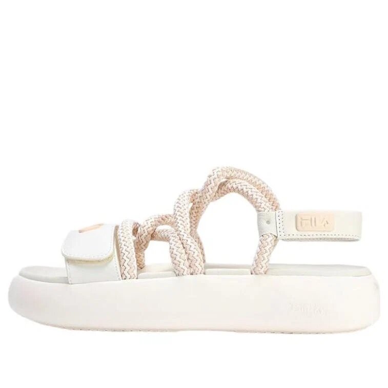 Sandales CHURRO « Blanc Rose »