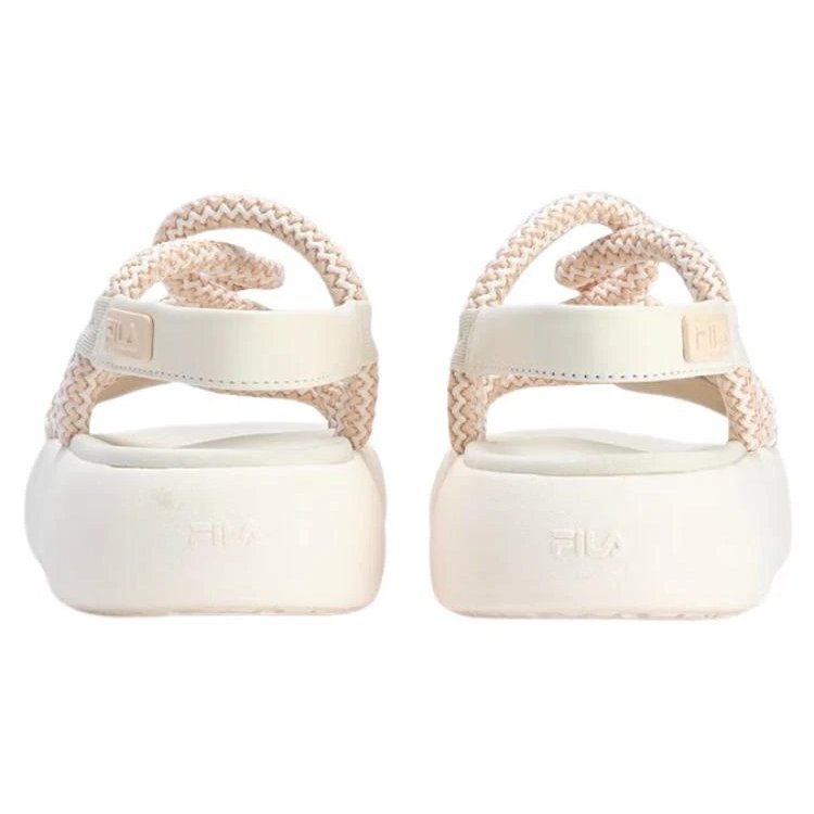 Sandales CHURRO « Blanc Rose »