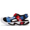 Sandales classiques « Noir Bleu Rouge »
