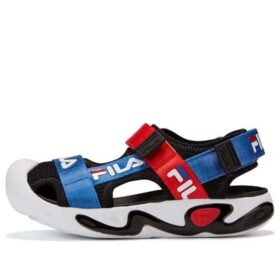 Sandales classiques « Noir Bleu Rouge »