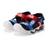 Sandales classiques « Noir Bleu Rouge »