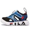 Sandales de sport « Bleu Noir Blanc »