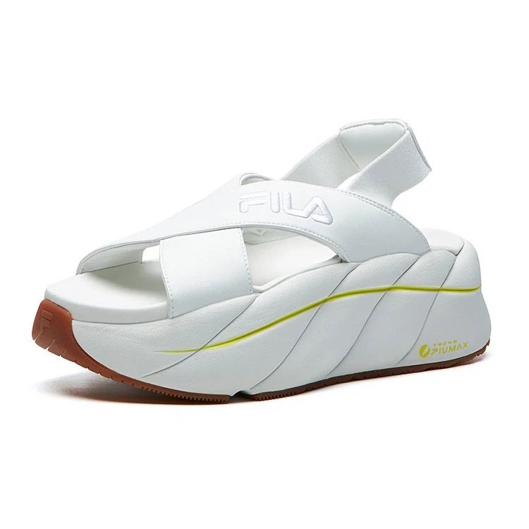 Sandales de sport pour un blanc éclatant