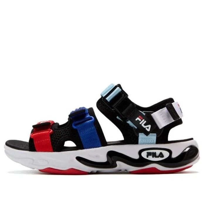 Sandales lifestyle « Black Blue Red »