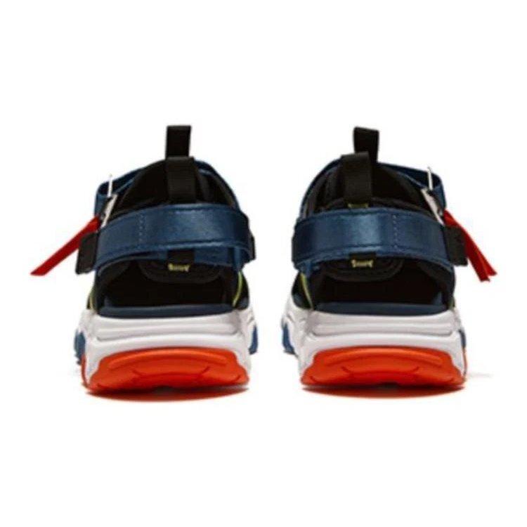 Sandales lifestyle « Noir Blanc Bleu »