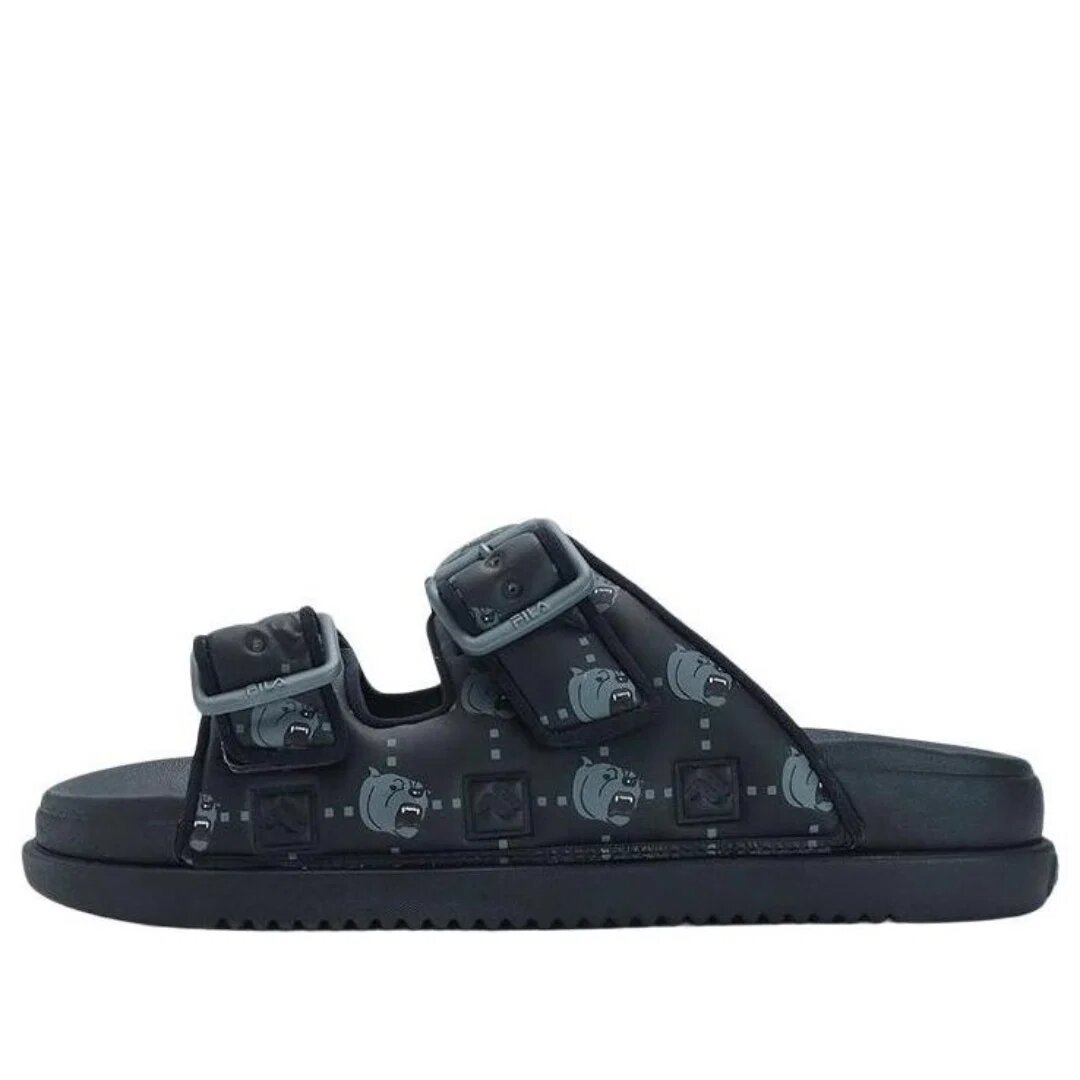 Sandales Lucia « Noir-Bleu sarcelle »