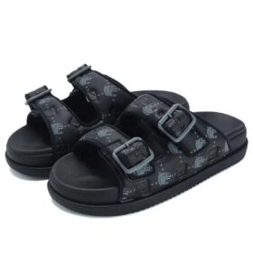 Sandales Lucia « Noir-Bleu sarcelle »