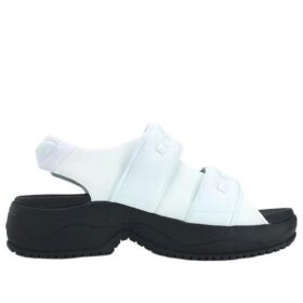 Sandales Puff « Blanc Noir »