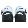 Sandales Puff « Blanc Noir »