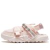 Sandales Tank « Rose Blanc »