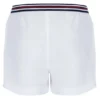 Short blanc High Tide en tissu éponge à rayures et poches