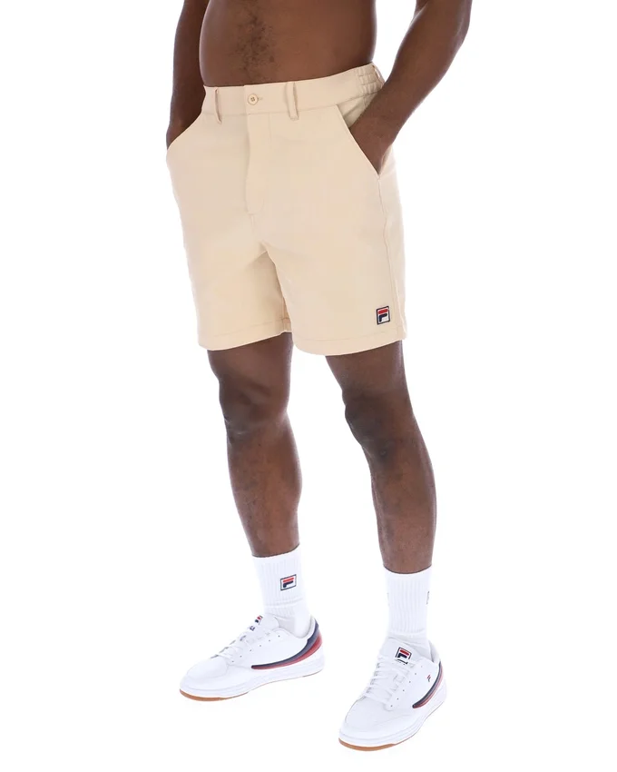 Short chino Caruso beige classique