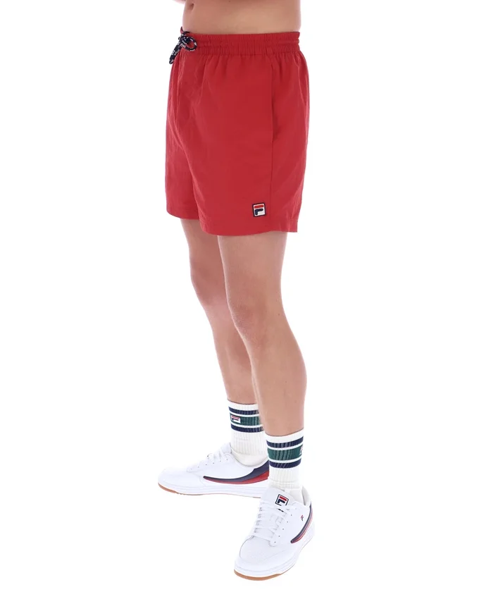 Short de bain Artoni couleur grenat
