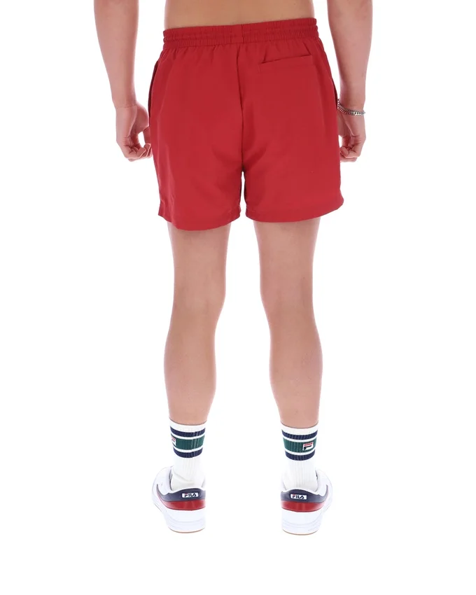 Short de bain Artoni couleur grenat