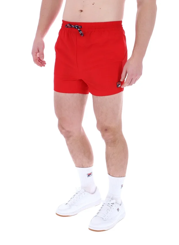 Short de bain Fila Artoni rouge