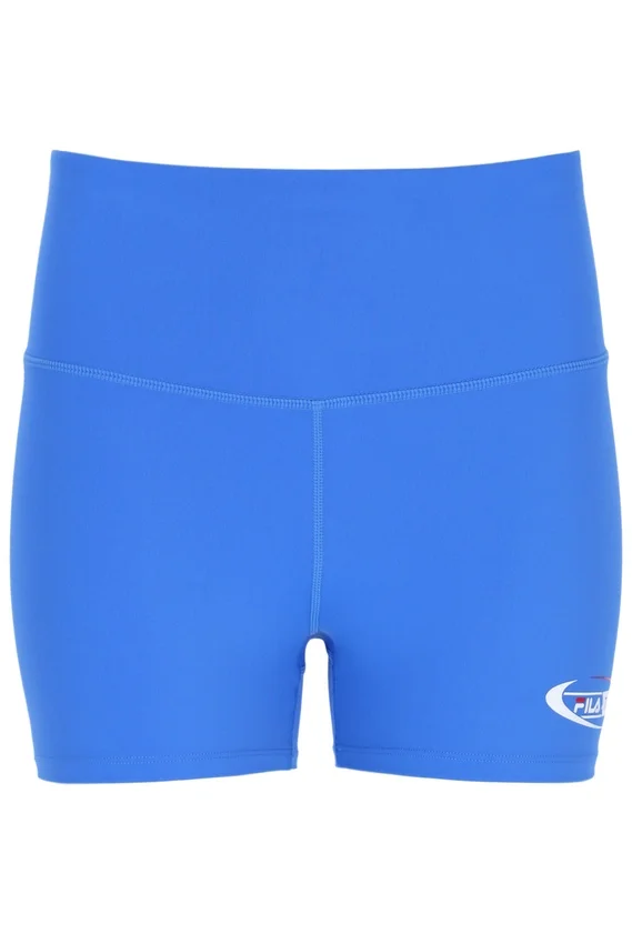Short de cyclisme Fila x TALA SKINLUXE bleu Palace