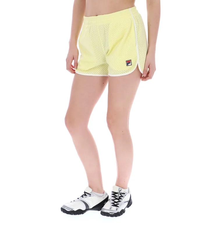 Short de football Imperia jaune cire