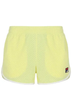Short de football Imperia jaune cire