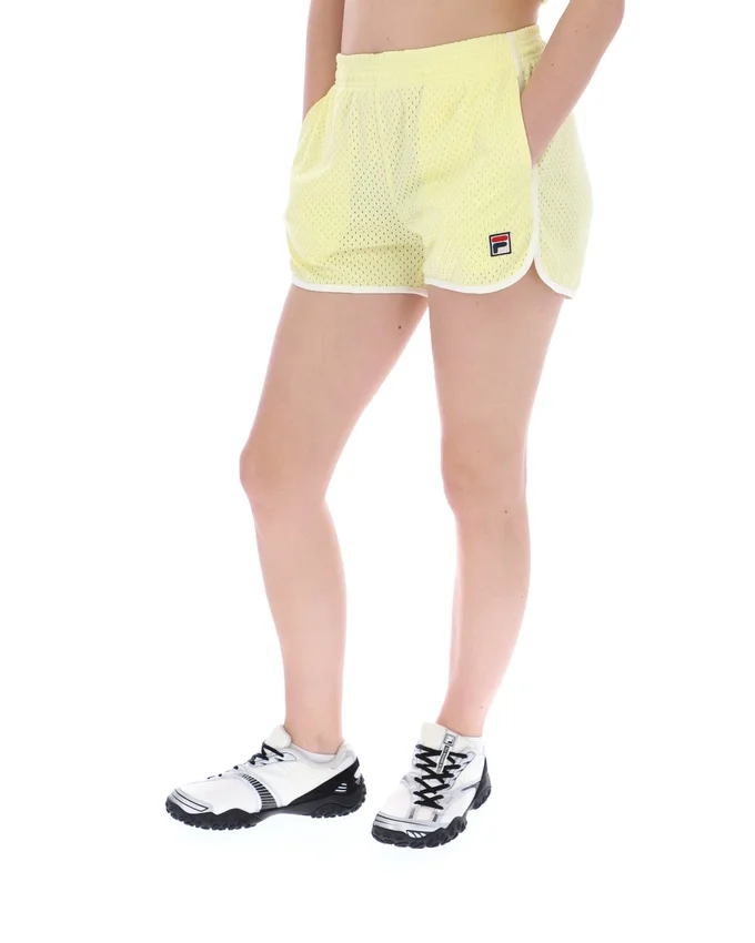 Short de football Imperia jaune cire