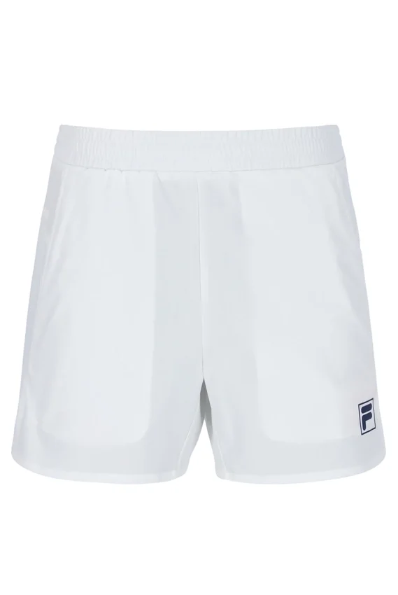 Short de tennis blanc cassé pour homme, 5"