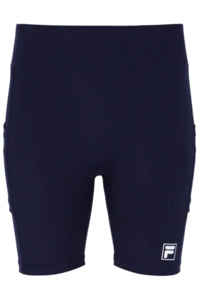 Short de tennis pour femme bleu marine foncé