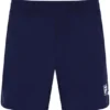 Short de tennis pour homme 5" bleu marine foncé