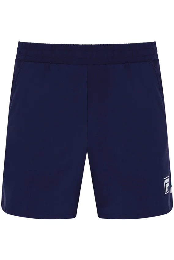 Short de tennis pour homme 5" bleu marine foncé