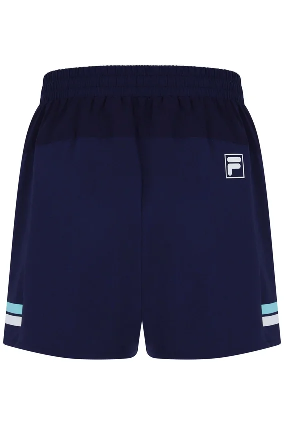 Short de tennis pour homme 5" bleu marine foncé