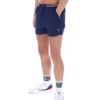 Short Fila High Tide en tissu éponge à rayures et poches, bleu marine