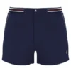 Short Fila High Tide en tissu éponge à rayures et poches, bleu marine