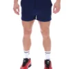 Short Fila High Tide en tissu éponge à rayures et poches, bleu marine