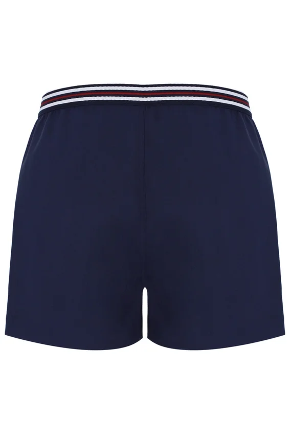 Short Fila High Tide en tissu éponge à rayures et poches, bleu marine