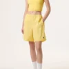 Short froissé Popcorn Fila x Hailey Shorts