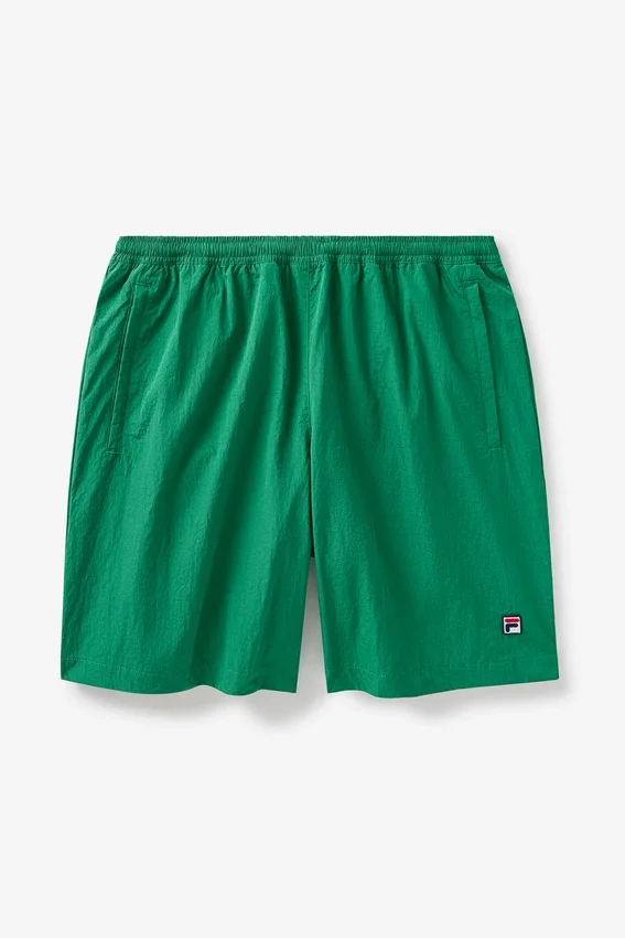 Short vert Fila x Hailey à effet froissé
