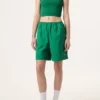 Short vert Fila x Hailey à effet froissé