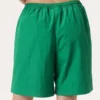 Short vert Fila x Hailey à effet froissé
