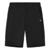 Shorts ample, respirant et décontracté en tissu tissé, noir