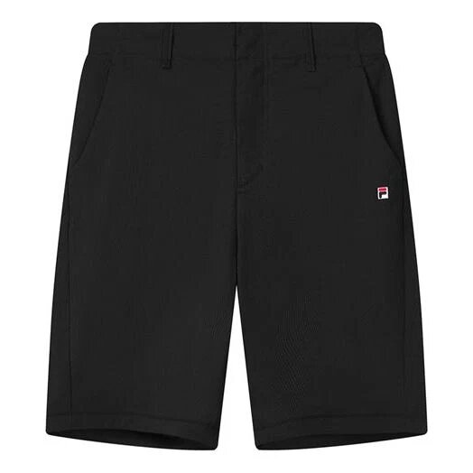 Shorts ample, respirant et décontracté en tissu tissé, noir