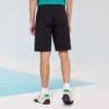 Shorts ample, respirant et décontracté en tissu tissé, noir
