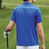 Shorts de sport décontractés à manches courtes, bleu l
