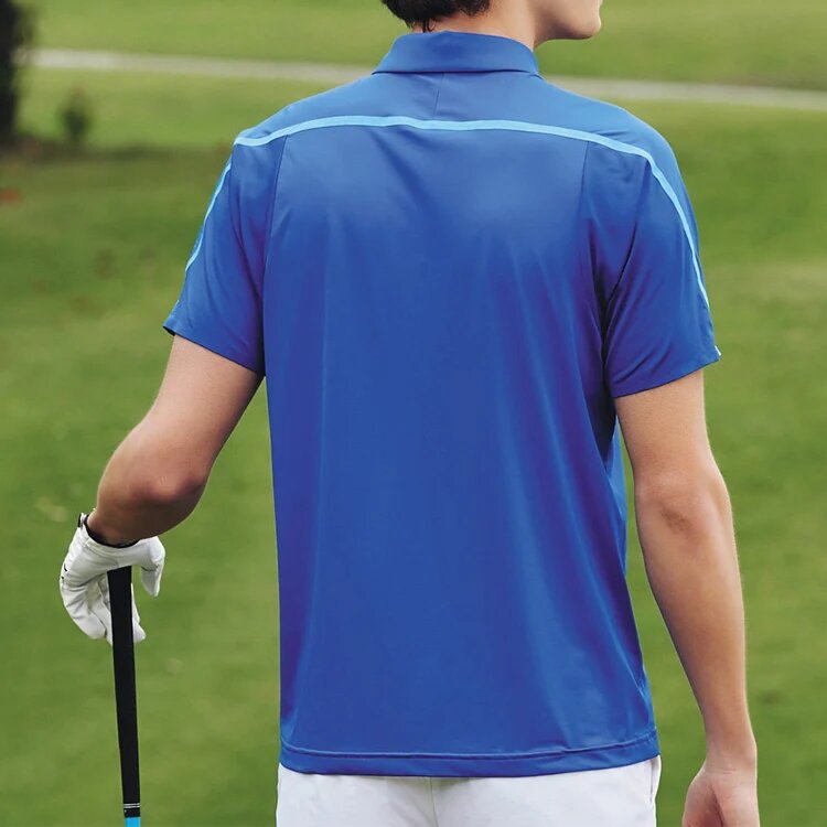 Shorts de sport décontractés à manches courtes, bleu l