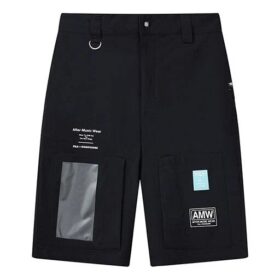 Shorts de sport Fila x Mihara en édition collaborative pour homme, noir