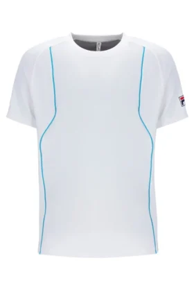 Shorts de tennis à manches courtes Backspin blanc