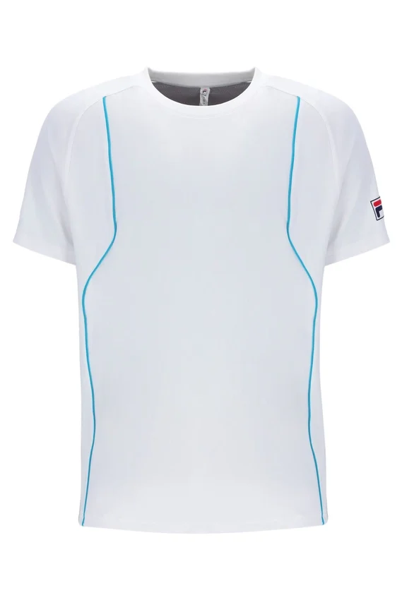 Shorts de tennis à manches courtes Backspin blanc