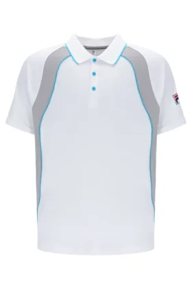 Shorts de tennis à manches courtes Backspin blanc