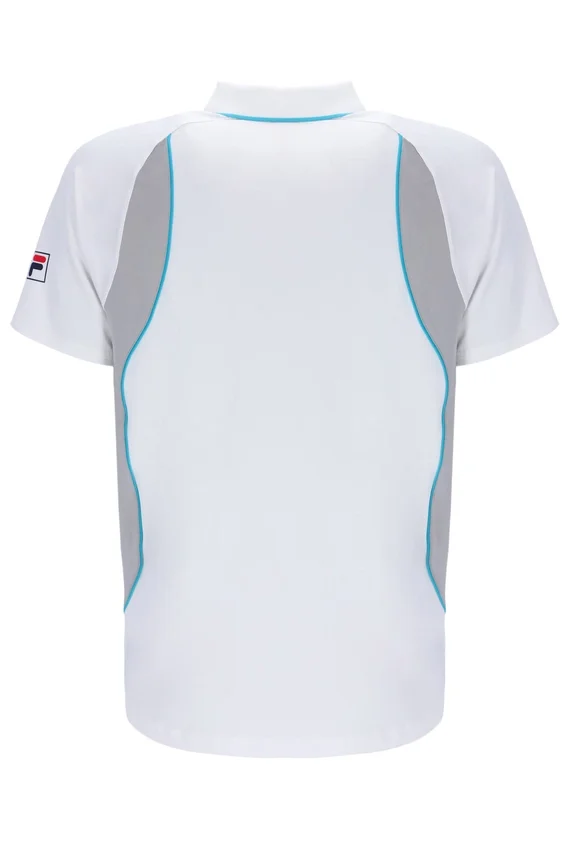 Shorts de tennis à manches courtes Backspin blanc