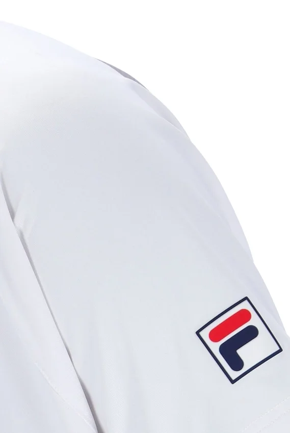 Shorts de tennis à manches courtes Backspin blanc