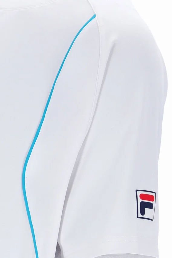 Shorts de tennis à manches courtes Backspin blanc