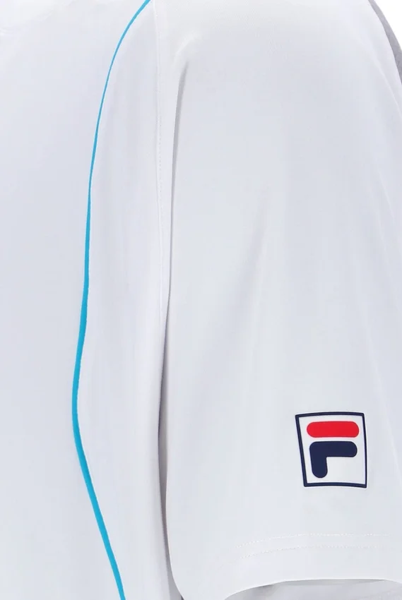Shorts de tennis à manches courtes Backspin blanc